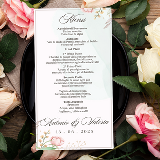 Menù Flowers